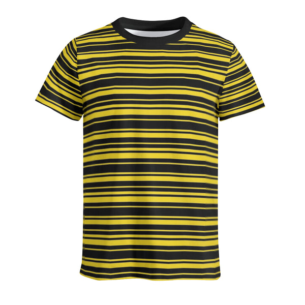 The Yelblack is a style trending at New Unique Stuff featuring a black and yellow color combination on a T shirt that will make the public stand and brighten their day.