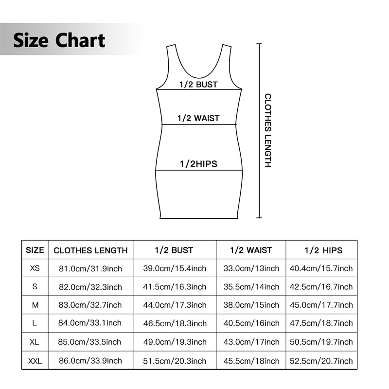 The Half Tone dress by New Unique Stuff is hand wash or machine wash recommended, do not soak for a long time, do not bleach. This includes a size chart here to find the right size for you before ordering.