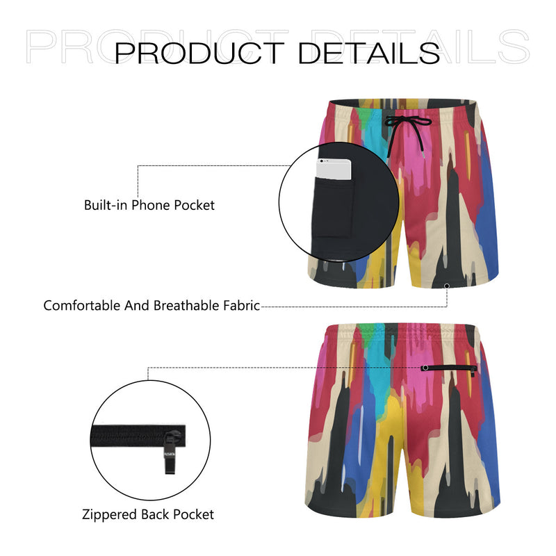 The Ethical Beach Shorts by New Unique Stuff are loose fit is comfortable and easy to wear, giving a simple and comfortable wearing experience and improving the quality of life.