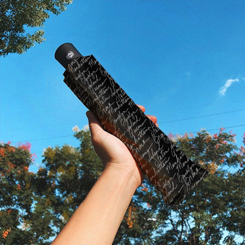 The Yorker Umbrella is lightweight and easy to carry around. The Folding automatic umbrella length of only 11 inches, can be placed in briefcases, backpacks, luggage, etc. Suitable for outdoor activities umbrella, such as travel, and shopping.