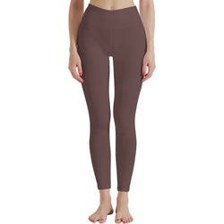 The Dark Pink leggings by New Unique Stuff has elastic fabric, four-way stretch, stretch without pressure.