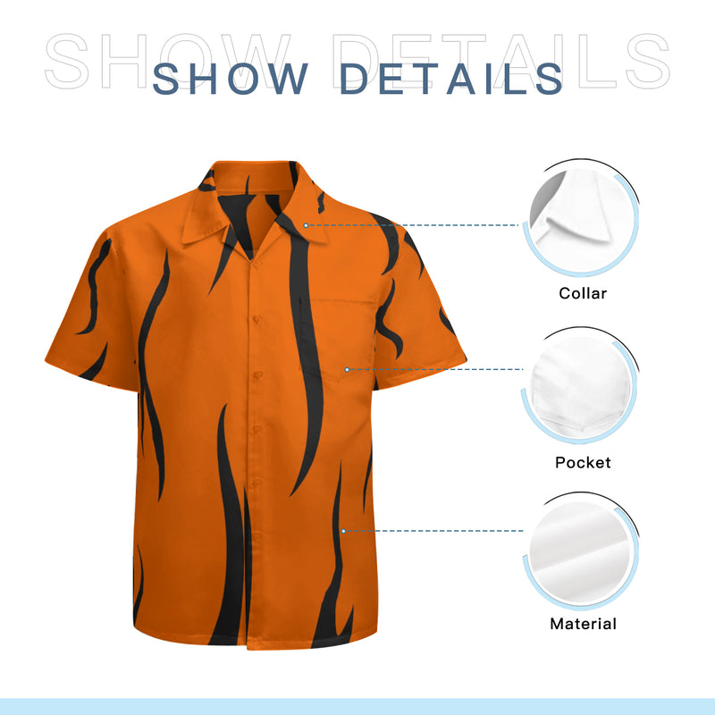 New Unique Stuff presents the iconic Bengal shirt that indicate the details of the collar with the pocket and material. Suitable for most social occasions.