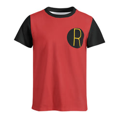 Welcome this new exclusive R shirt to the late summer season by New Unique Stuff. The black collar short-sleeve matching blends well with the Red base shirt to make this a great wear for the guys going out in public.