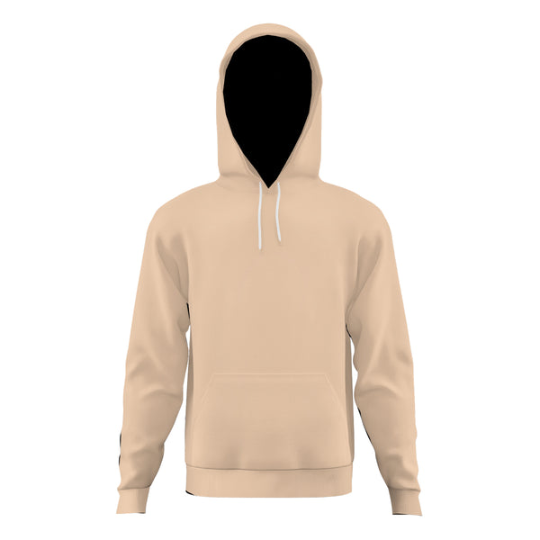 The Peach Hoodie by New Unique Stuff is a pullover hood with hood cord design, easy to adjust. · Kangaroo front pocket design, can store small daily necessities.