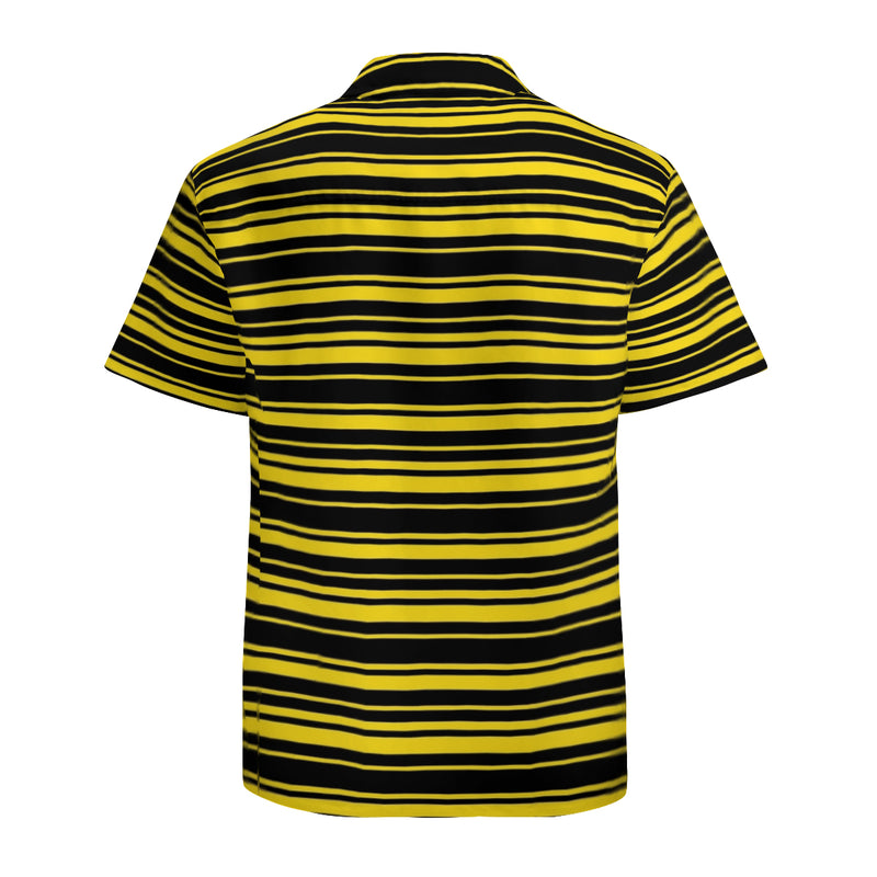 The Yelblack is a style trending at New Unique Stuff featuring a black and yellow color combination on the shirt that will make this product noticeable during an event.