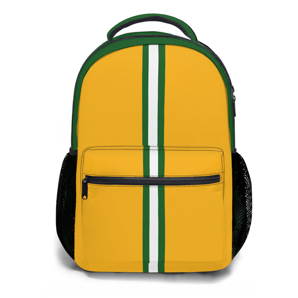 The Ice Pack is made of sturdy Oxford cloth material and front storage compartment with double zipper design plus four adjustable shoulder straps and top carry handle.