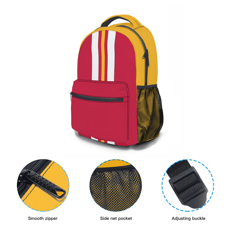 Suitable for daily life, study, travel, and other occasions, it is your ideal companion. The New Unique Stuff Backpack carries the standard mesh pockets and straps for common carry purposes.