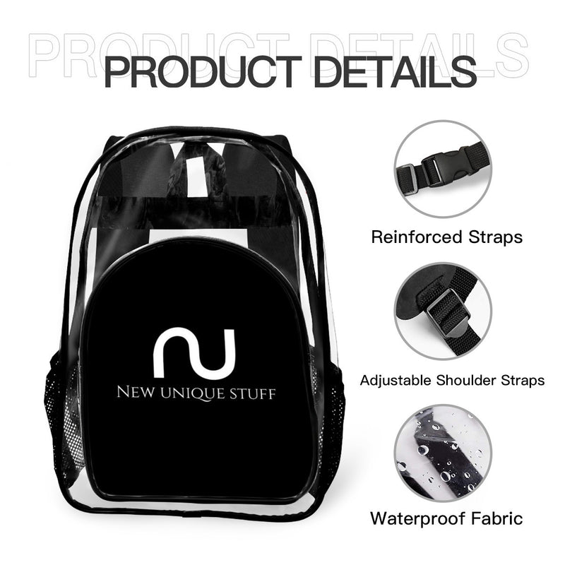 This New Unique Stuff backpack contains the reinforced straps, adjustable shoulder straps, and is waterproof fabric.